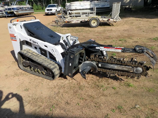 Featured Image for Bobcat MT55 w/ Trenching Attachment